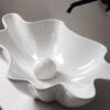 Shell Pearl Wash Basin White Color Accessory