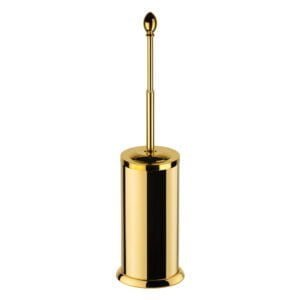 Wall Classic Brush Holder Gold Color