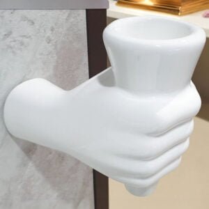 Tooth Brush Holder White Color