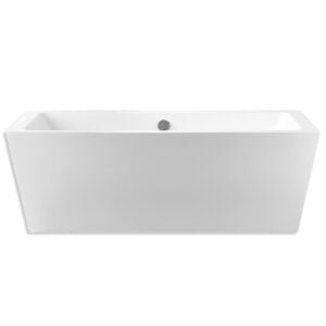 Freestanding Acrylic Bathtub White Color