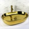 Basin Counter Top Gold Color