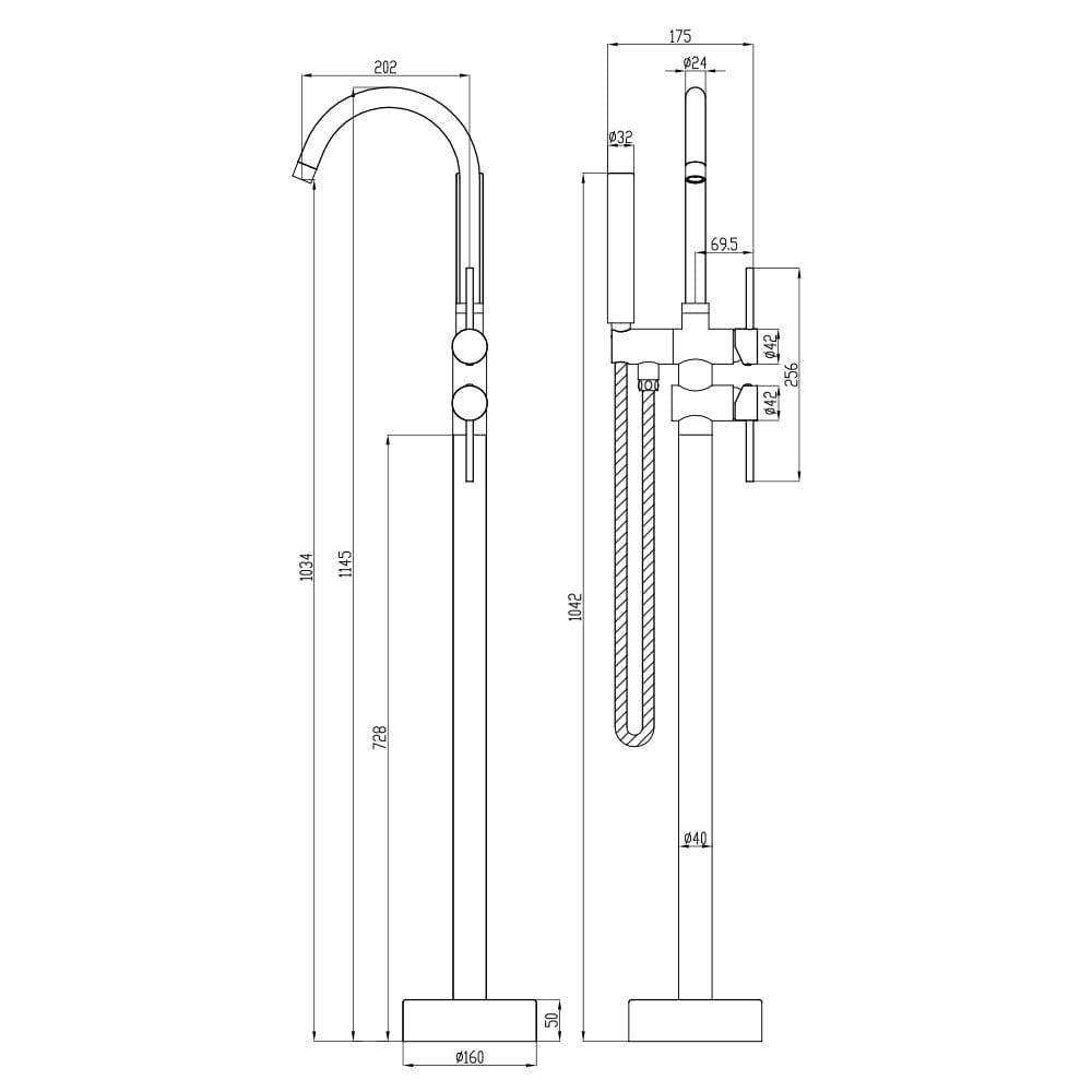 Bath Tub Faucet (Chrome) - Buyonbudget