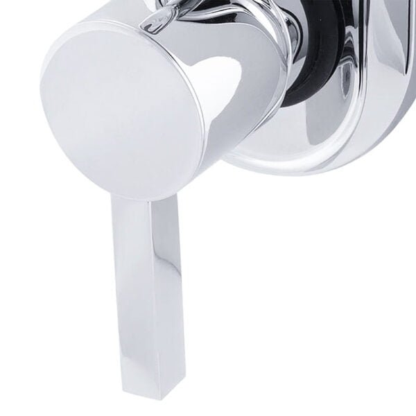 Built in shower mixer with diverter