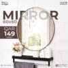 Mirror 60x60 - Rose Gold