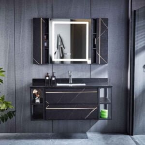 Vanity Bathroom Cabinet 1200x500x50cm- (1set,3 pkt)