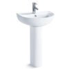 Pedestal basin White