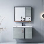 Vanity bathroom cabinet set