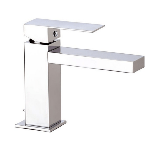 Modern Commercial Vanity Basin Mixer chrome color