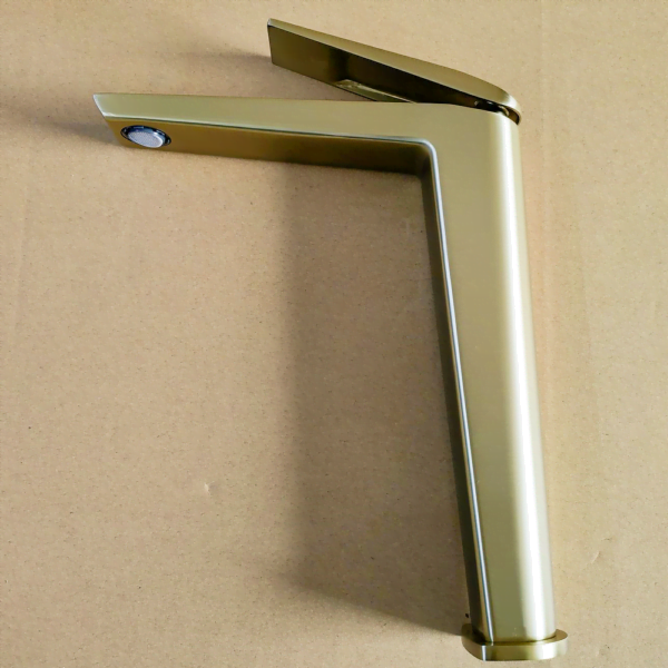 Basin Mixer Brushed Gold Color