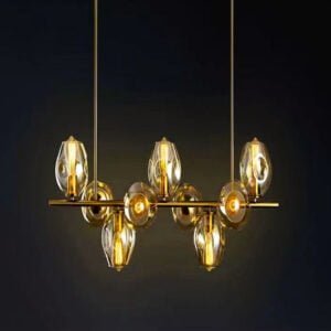 Luxury Ball Hanging Light Gold Color