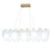 Rectangle Hanging Light White Color