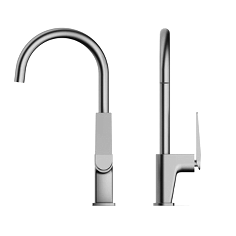 Kitchen Faucet Simple 1 Hole And 1 Handle - Chrome SP9936C - Buyonbudget