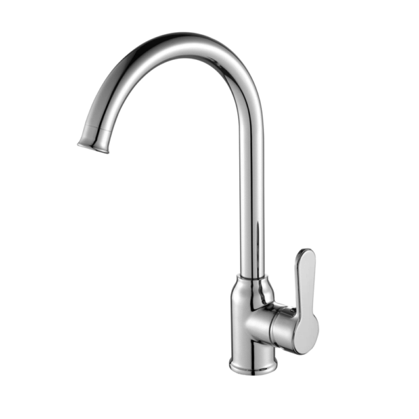 Single Level Single Handle Kitchen Faucet Chrome Color