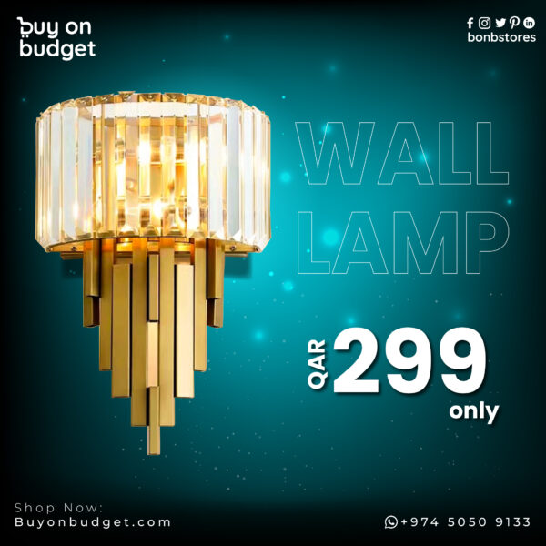 crystal luxury wall lights