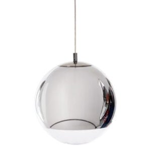 Luxury Ball Pendant Lamp Silver Color