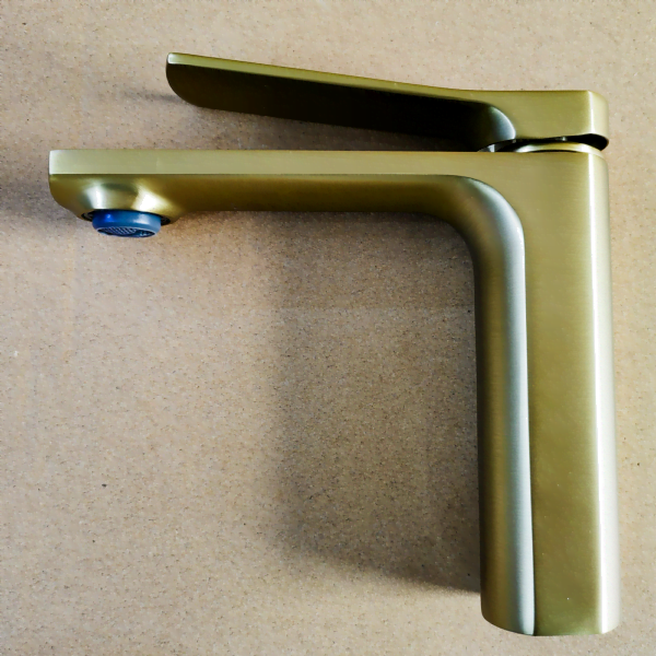 Basin Mixer Brushed Gold