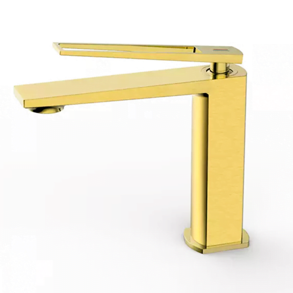 Basin Mixer Bathroom Faucet 1 Hole - Brushed Gold SP9938G