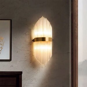 Luxury Crystal Wall Lamp Gold Color