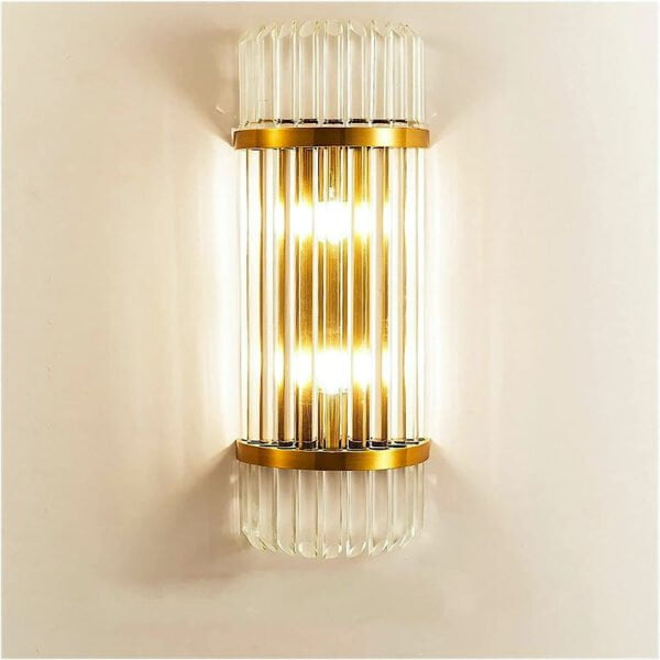 Luxury 2 Light Wall Lamp Gold Color