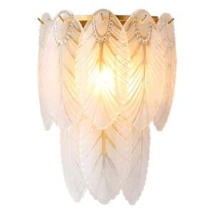 Luxury Leaf Wall Lamp White Color