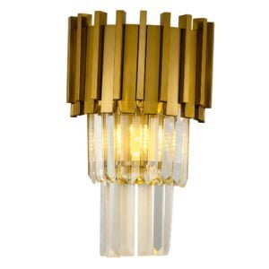 Luxury 3 Layer Wall Lamp Gold Color