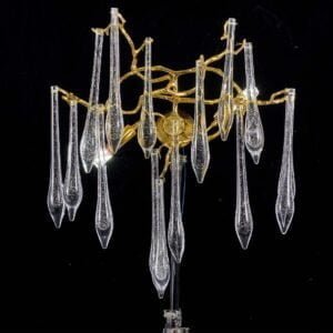 Luxury Water Drop Wall lamp Gold Color