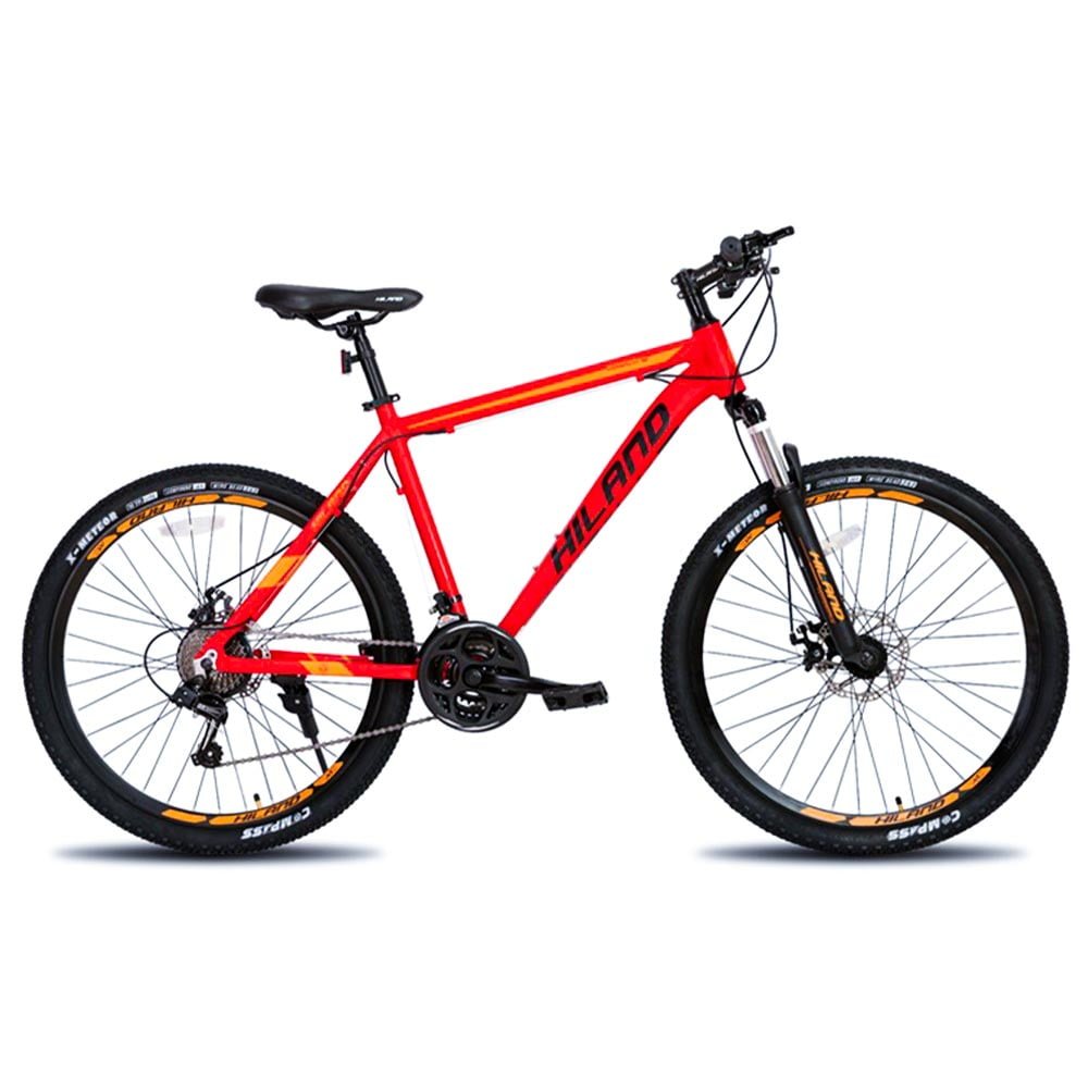 Bicycle Hiland 26 Inch Mountain Bike Orange