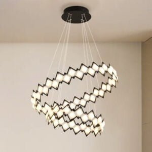 Luxury Ring Pendent Lamp Warm Color