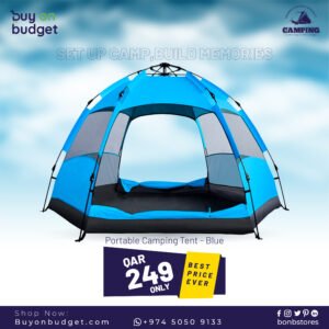 Portable Camping Tent-Blue (YFT-240D)