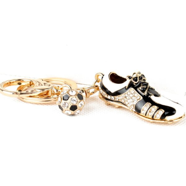 World Cup 2022 Qatar 3D Stainless Steel Sneaker Keychain Mixed Colors