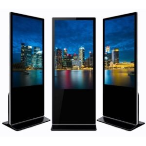 32 inch floor stand touch screen display screen