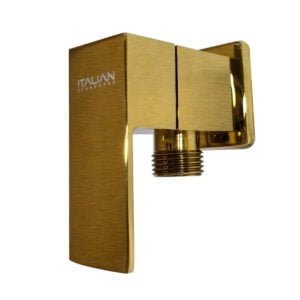 Angle Valve Brushed Gold Color