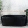 Artificial Stone Bathtub L1650xW780xH580 - Black (92803)