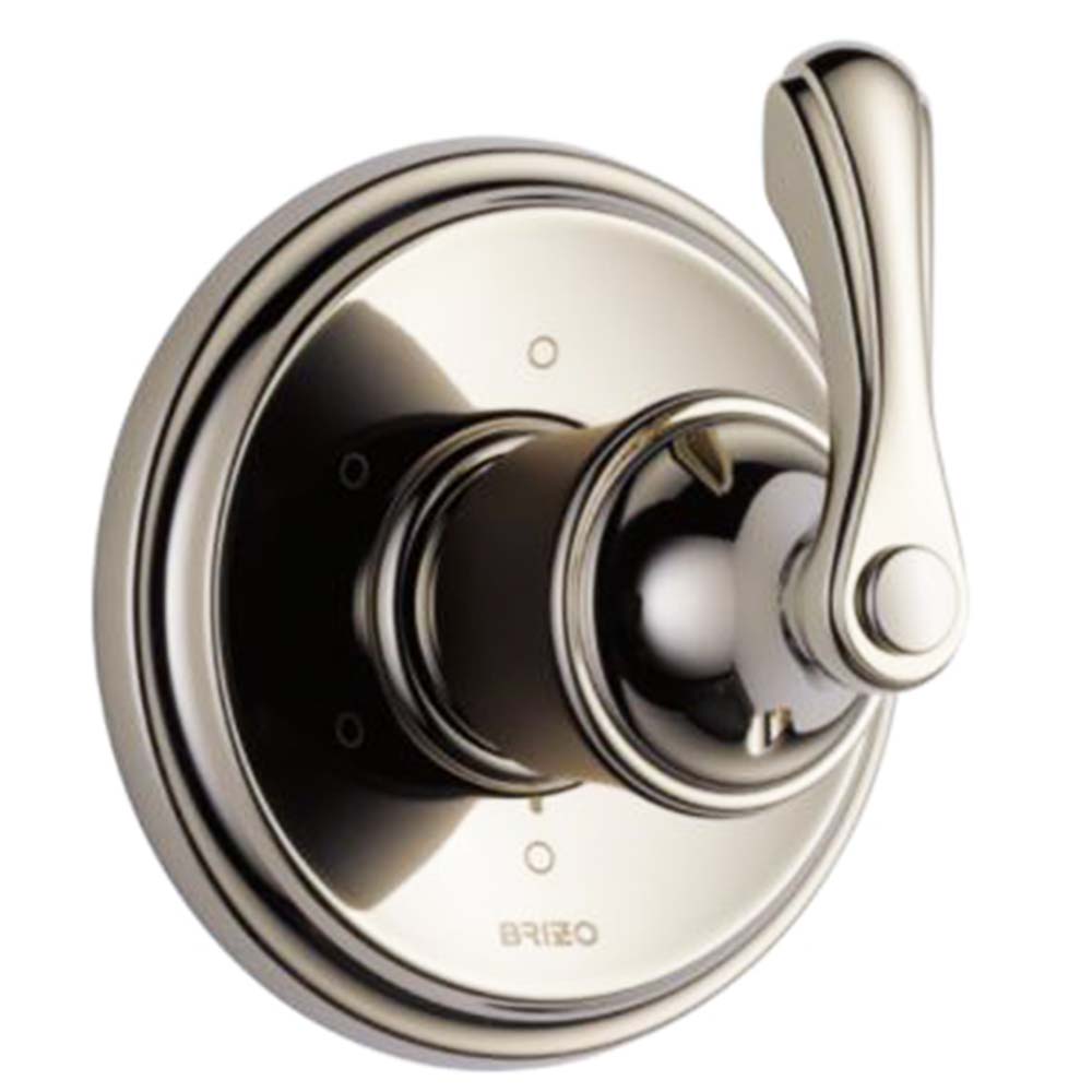 Brizo Charlotte 6-Function Diverter Trim - (Polished Nickel&Cocoa ...