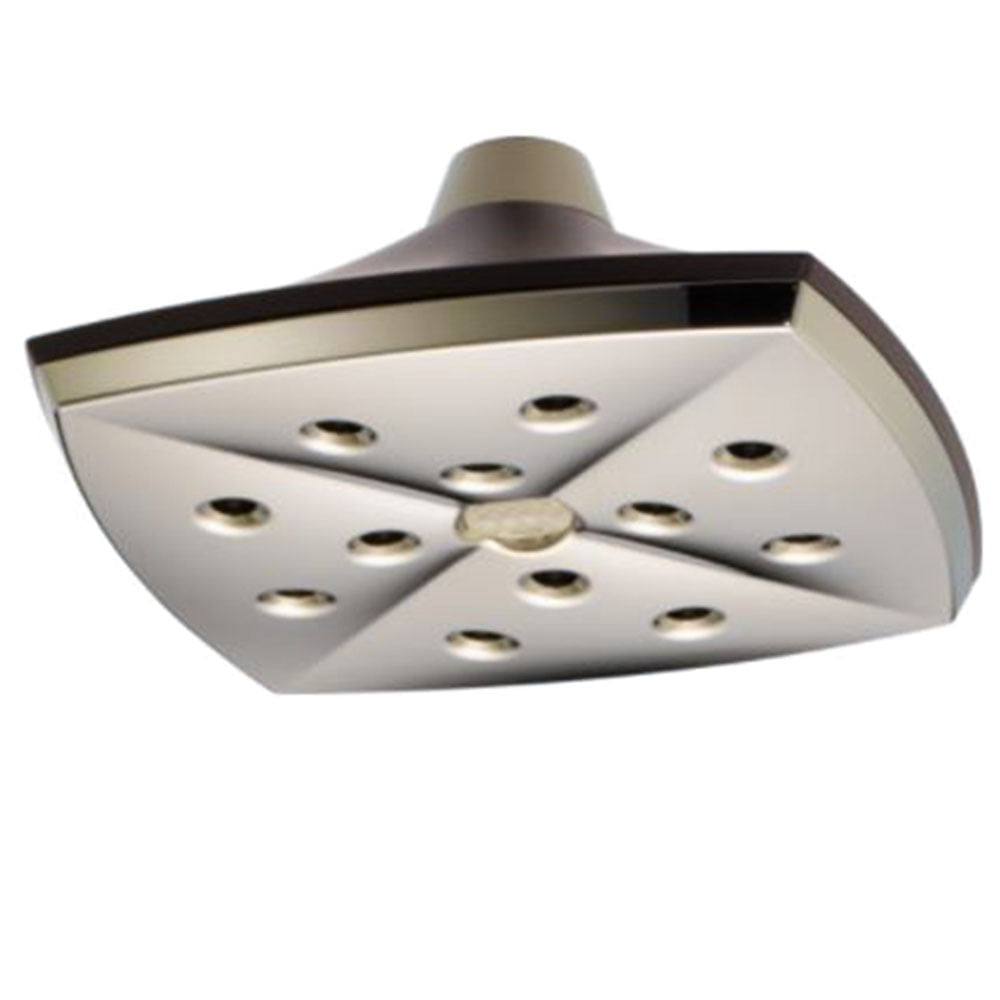 Square Raincan Showerhead Polished Nickel Color