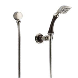 Wall Mount Hand shower Polished Nickel Cocoa Color