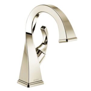 Single Handle Lavatory Faucet Polished Nickel Color