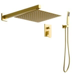 Shower Set Luxury Gold Color