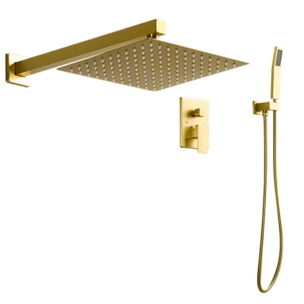 Shower Set Luxury Gold Color