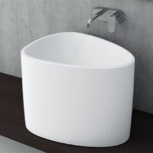 MonoBlock Washbasin White Color