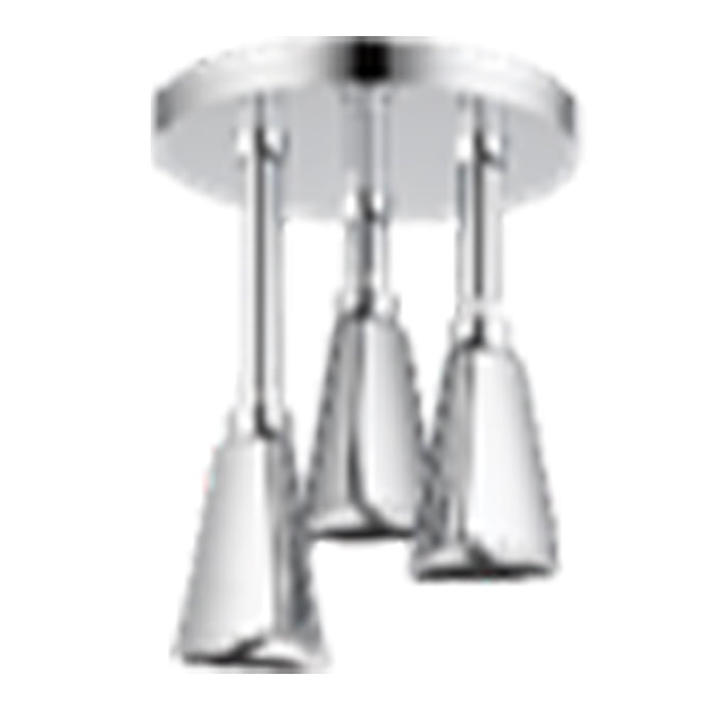 Pendant Raincan Shower Head Chrome Color