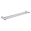 Double Towel Bar Chrome Color