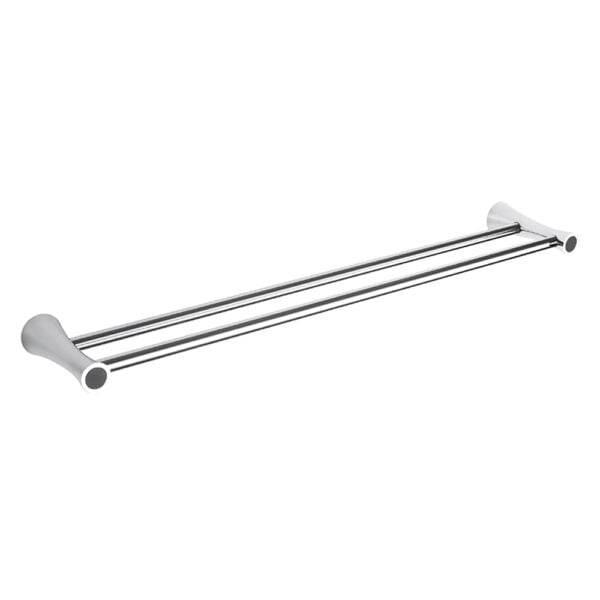 Double Towel Bar Chrome Color