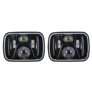 Jeep Cheroke - Jimny LED light Headlights Black color(2pcs/set) 110W 7x6
