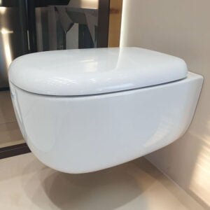 BONOLA WALL Hung WC WITH GO CLEAN SYSTEM LATTE MILKY WHITE MATT COLOR