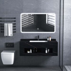 Marble Cabinet Black Color