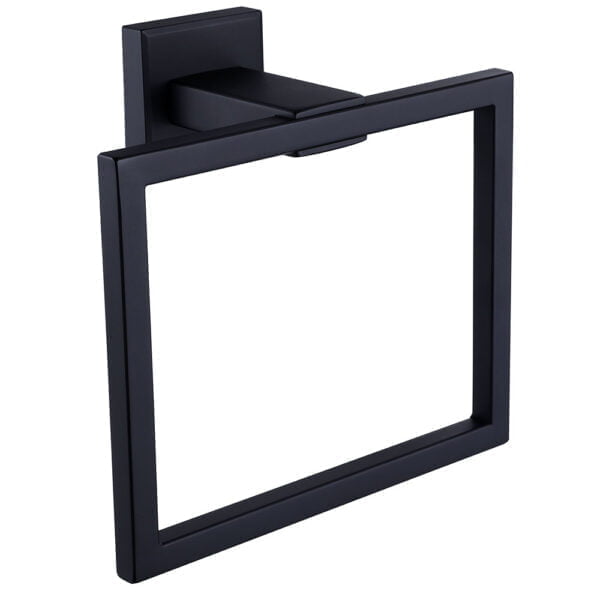 Towel Ring Matt Black Color