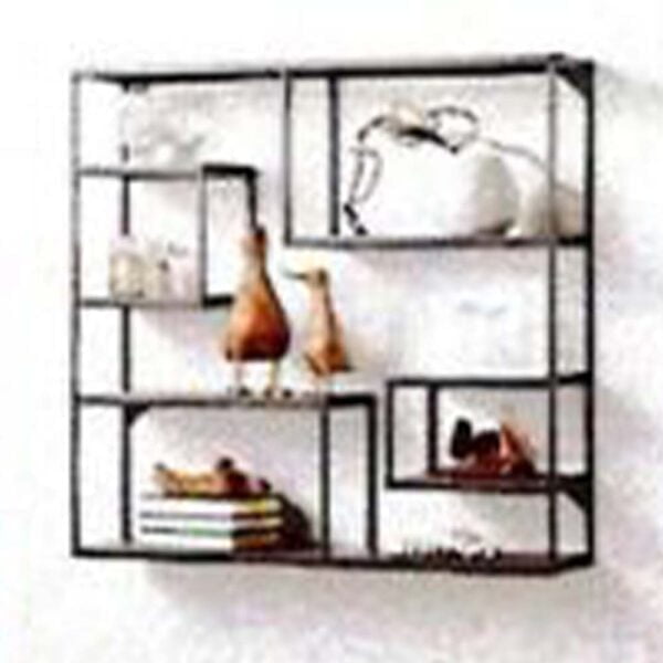 Wall Shelf Set of 3 White Color