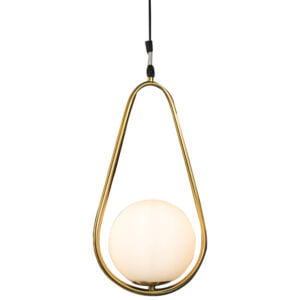 Modern Gold Elaeis Global Design Pendant Lights - D103/1 (E14 Bulb Holder)