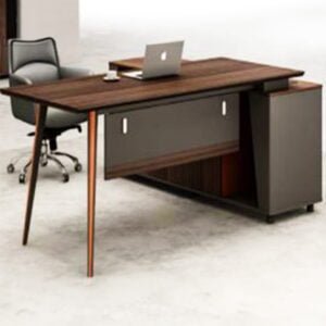 Wooden Office Desk COFFE Color